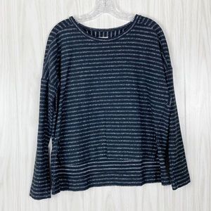 Madewell | Marled Stripe Pullover Sweater